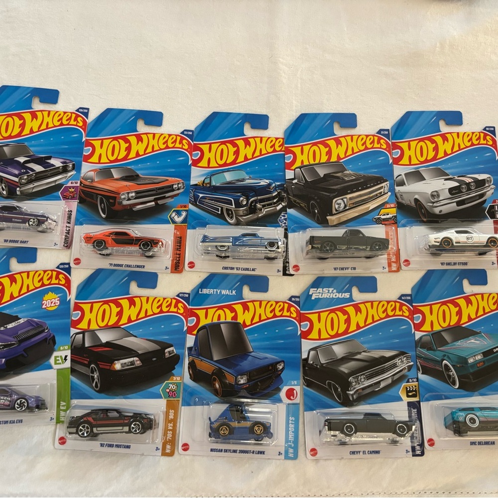 Hot Wheels Toy Cars